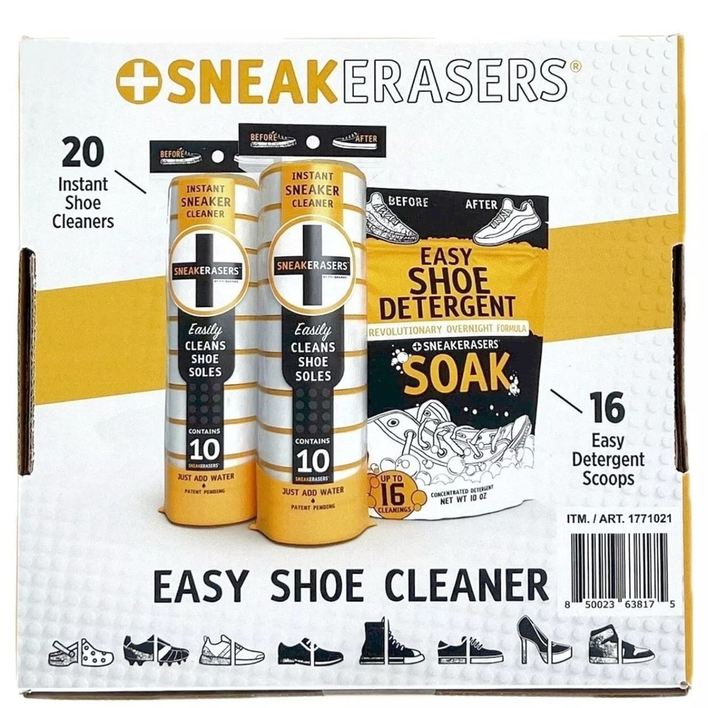 SneakERASERS Instant Shoe Cleaner